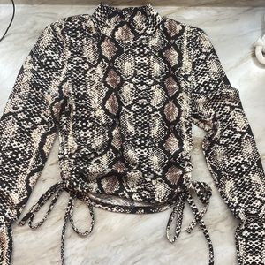 Forever 21 cropped long sleeve